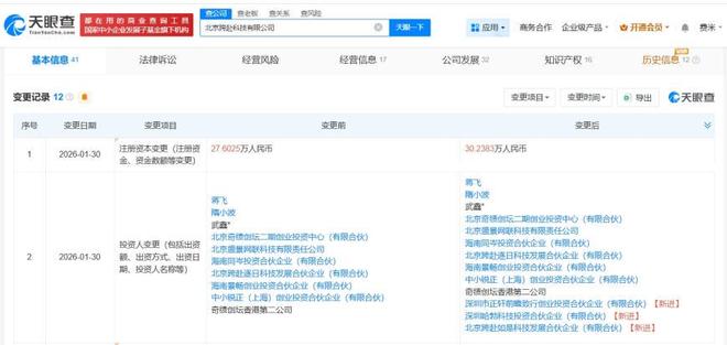 华为哈勃等入股跨赴科技 AI应用软件开发的战略布局与行业影响